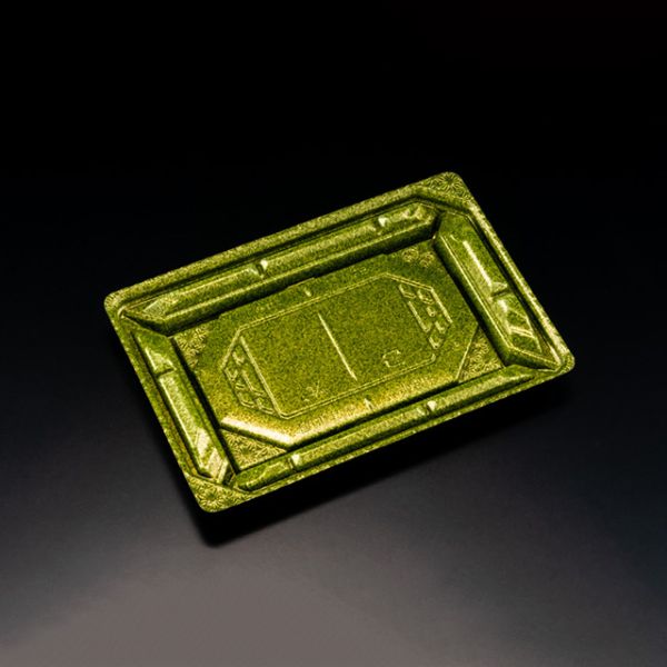 【50点】刺身容器 バイオPS 美枠 17-12B ステラグリーン リスパック 00308408