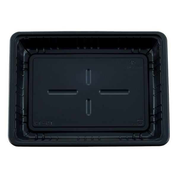 【800枚】弁当容器 タカギ産業 TS-73 黒 本体 00321910