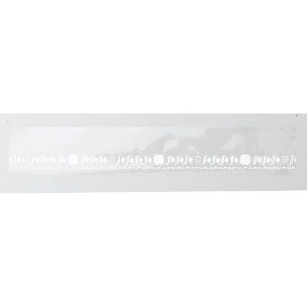 【1000枚】福重 CF-24 ケーキフィルム クローバー(白) 50巾 バラ出荷 00342561 プロステ