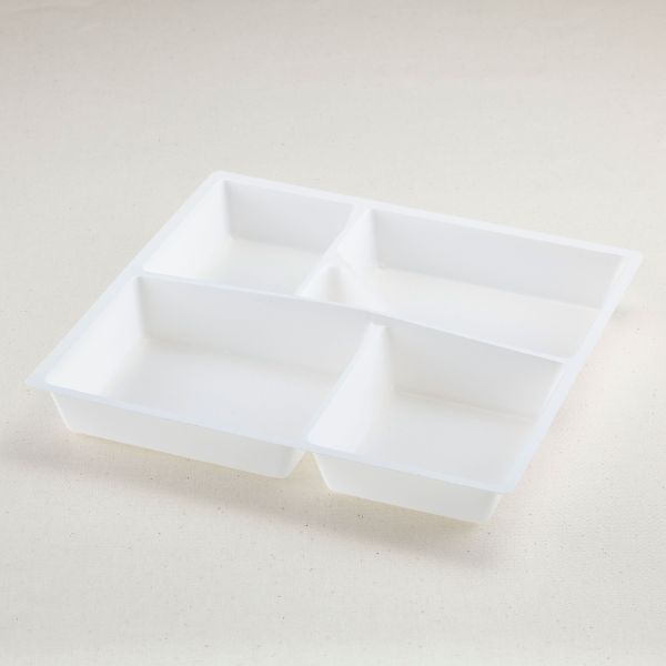 【240枚】会席折 中 中仕切 2 白 00380545