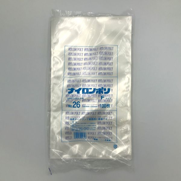 【1500枚】ナイロンポリ Fタイプ No.26 (20-35) 00695488 プロステ
