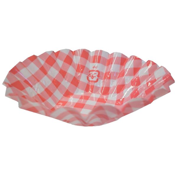 【50箱】フィルムケース レンジケース8F φ50×30mm 雲竜柄チェックピンク 500枚入 島田昌 00696020 プロステ