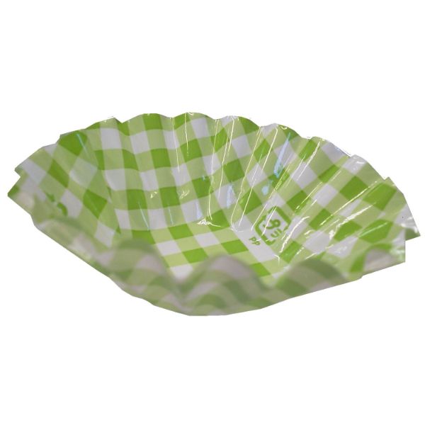 【50箱】フィルムケース レンジケース10F φ55×36mm 雲竜柄チェックグリーン 500枚入 島田昌 00696028 プロステ