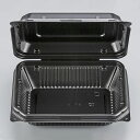 【50枚】弁当容器 シーピー化成 BF-610 黒 00708805