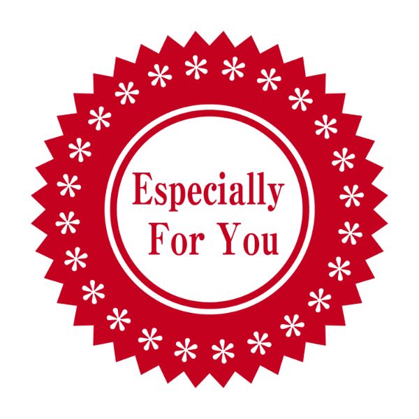 【200枚】ヒカリ紙工 シール SMラベル2H-68(Especialy For You) 00733804 プロステ