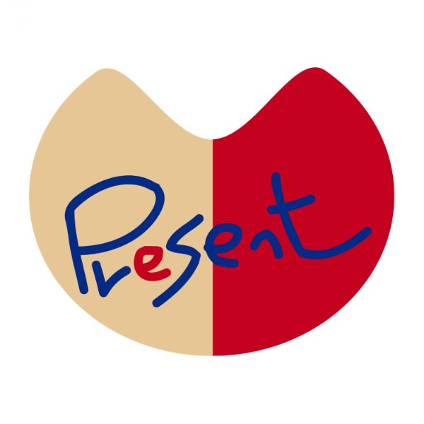 【300枚】ヒカリ紙工 シール SMラベル2H-57(Present) 00733821 プロステ