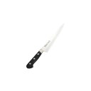 【1個】カンダ 調理道具 ミソノU×10 ツバ付筋引サーモン24cm No.728 00485720 プロステ