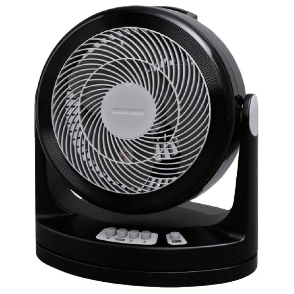 【2個】アイリスオーヤマ 冷暖房・空調機器 IRIS 271090 大型サーキュレーター 首振りタイプ ブラック 00461660 プロステ