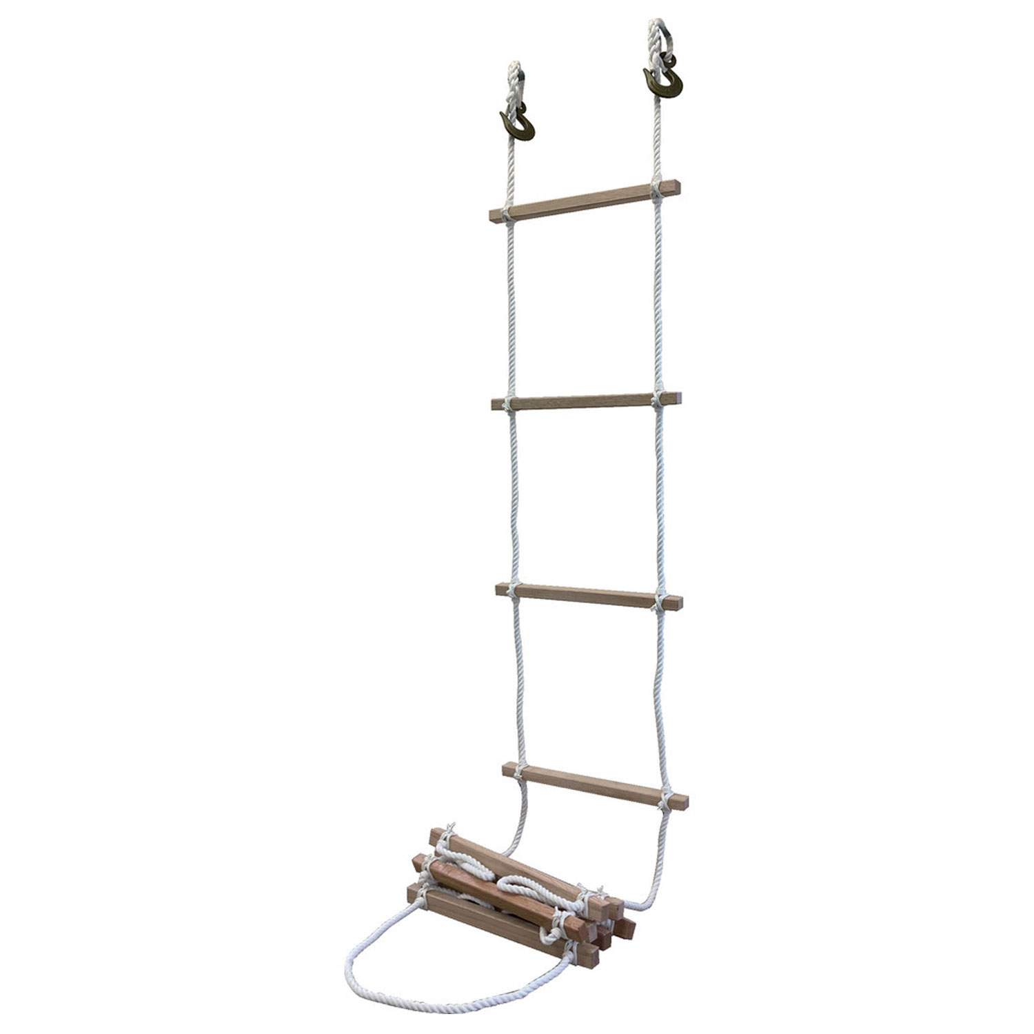【1個】高木 避難用品 避難用縄梯子12mm×3m 00462820 プロステ