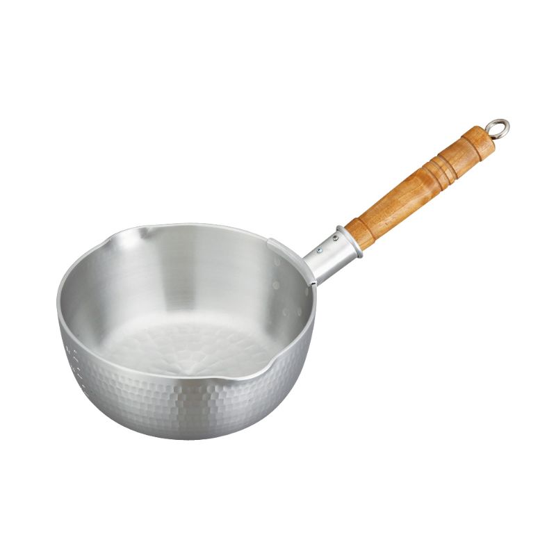 【1個】カンダ 調理道具 キング ヤットコ雪平鍋21cm目盛付(2.4L) 00487511 プロステ