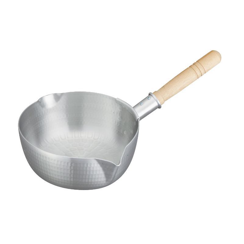 【1個】カンダ 調理道具 アルミ雪平鍋ペリカン口15cm目盛付(0.9L) 00487515 プロステ