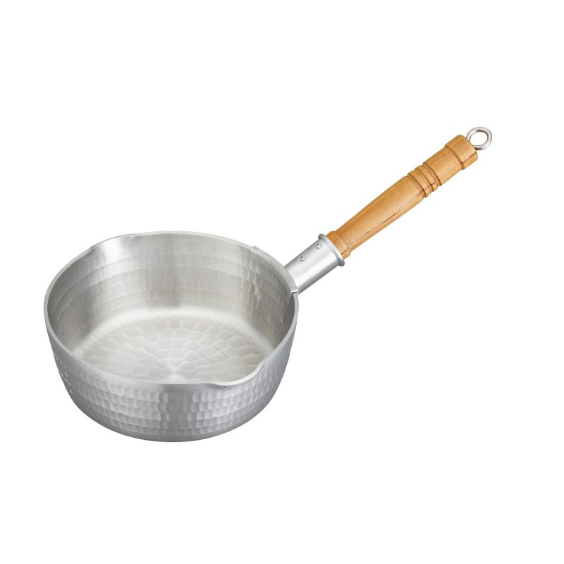 【1個】カンダ 調理道具 アルミ底平浅型雪平鍋27cm目盛付(4.8L) 00487535 プロステ