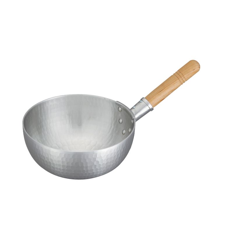 【1個】カンダ 調理道具 アルミ片手ボーズ 21cm(2.9L) 00487541 プロステ