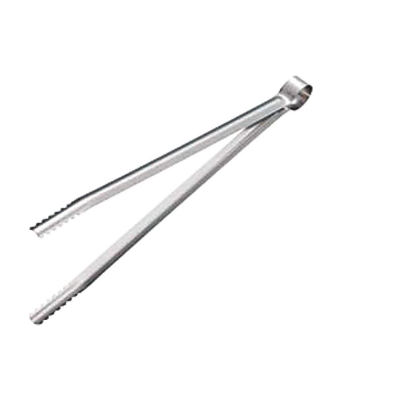 【1個】カンダ 調理道具 エコクリーン 18-0厚口炭バサミ 19.5cm 00490942 プロステ