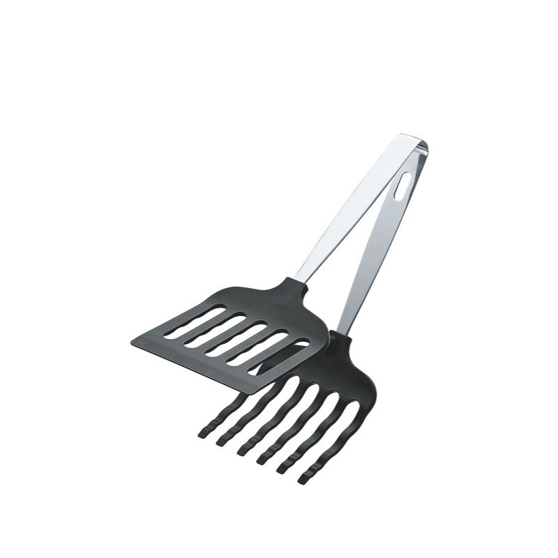 【1個】カンダ 調理道具 抗菌耐熱マルチグリルトング265mm 黒 00491011 プロステ