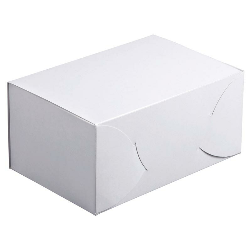 【600枚】ヤマニパッケージ ケーキ箱 サービス組立 #4 00662389