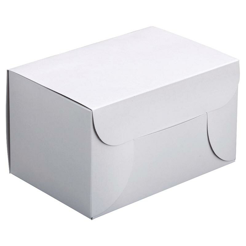 【300枚】ヤマニパッケージ ケーキ箱 サービス組立105 #6 00697606