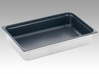 DO-EN(ドー・エン)ノンスティックガストロノームパン。スチームコンベクションはもちろん、色々な用途にご使用できます。フッ素加工(ノンスティック)を施してありますので、洗浄が容易で水道光熱費、人件費の節で調理場の省力化になります。※金属タワシ、金属ヘラ等はご使用しないでください。サイズ：幅325mm、奥行265mm、板厚0.8mm、深さ150mm容量：8.7L商品コード00277220対応付属品（別売）フードパン ガストロノームパン用 目皿 1/2用関連商品(バラ)ガストロノ-ムパン 1/2 150 1点・注意事項：モニターの発色によって色が異なって見える場合がございます。・領収書については、楽天お客様マイページから、商品出荷後にお客様自身で印刷して頂きますようお願い申し上げます。・本店では一つの注文に対して、複数の送り先を指定することができません。お手数おかけしますが、注文を分けていただきます様お願い致します。・支払い方法で前払いを指定されて、支払いまで日数が空く場合、商品が廃番もしくは欠品になる恐れがございます。ご了承ください。・注文が重なった場合、発送予定日が遅れる可能性がございます。ご了承ください。・お急ぎの場合はなるべく支払い方法で前払い以外を選択いただきます様お願い致します。支払い時期によっては希望納期に間に合わない場合がございます。