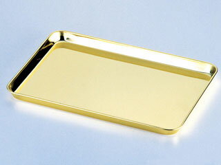 【1個】金仕上げ ディスプレイトレー No.8 00277553 プロステ