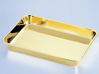 【1個】金仕上げ ディスプレイバット No.15 調理 料理 バット 道具 00277555 プロステ