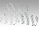【1個】18-8キッチンバット用あみ 大用 調理 料理 バット 道具 00277864 プロステ