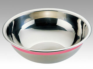 【1個】18-8カラーラインボール30cm 桃 00278052 プロステ