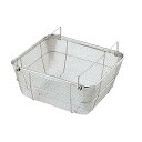 【1個】カンダ 調理器具 18-8クリーンバスケット B 浅型 小 00472506 プロステ