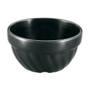 【1枚】カンダ メラミン食器 パズルコバチ ネジコバチ CH-620 黒(BK) 00478985 プロステ