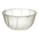 【1枚】カンダ メラミン食器 パズルコバチ 8cmクリアボール PC-31 クリア(TC) 00478986 プロステ