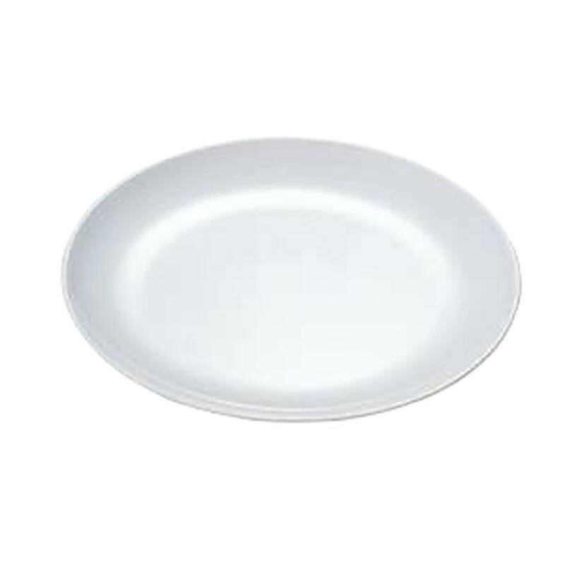 Measuring Cups - 【1枚】カンダ メラミン食器 No.32BW ライス皿メタ型 165 (白) 00479210 プロステ