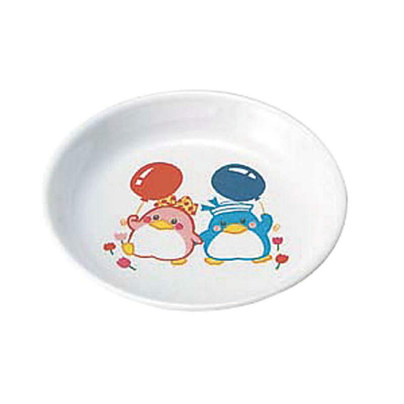 【1枚】カンダ メラミン食器 お子様食器 BB-25 中皿 ベン＆ベティ 00479575 プロステ