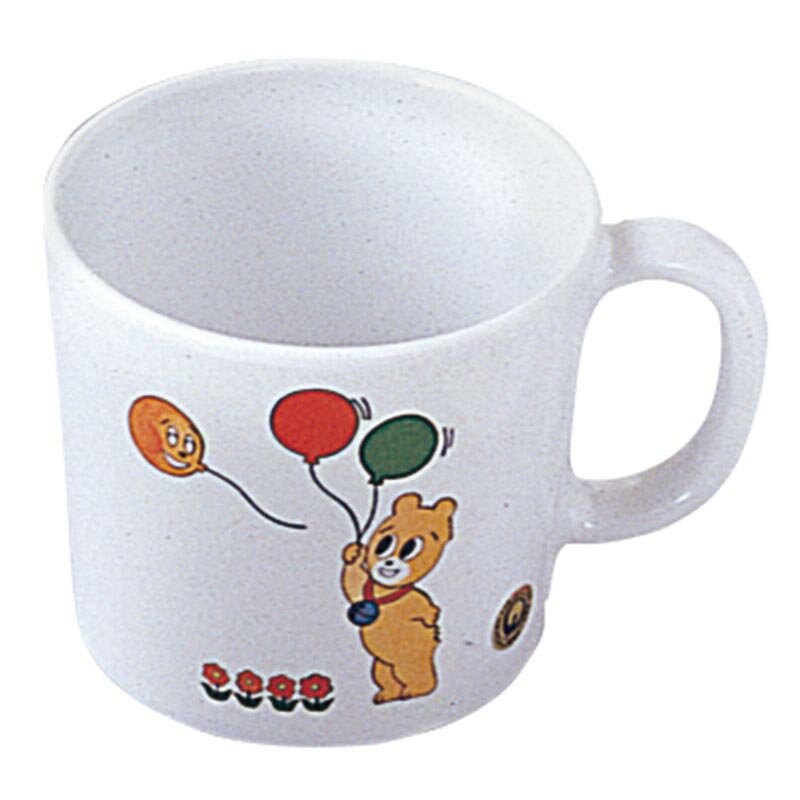 【1個】カンダ メラミン食器 お子様食器 KF-15 片手コップ(大) コロちゃん 00479609 プロステ