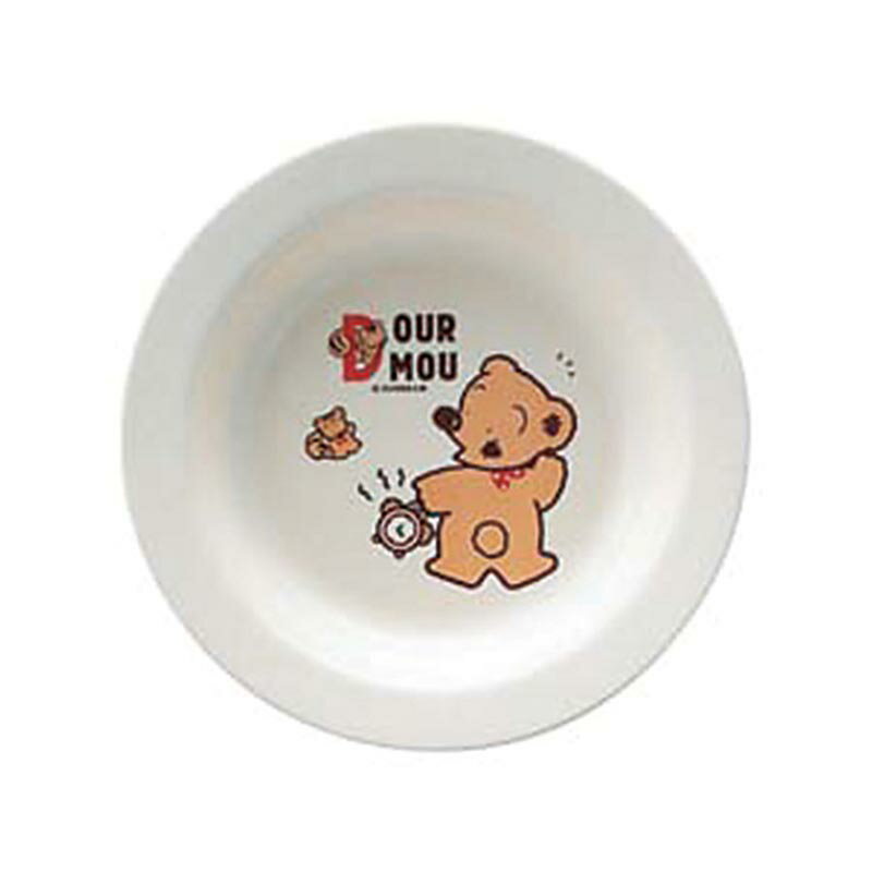 【1枚】カンダ メラミン食器 デュールムー おやつ皿 MC-34-DM 00479659 プロステ