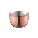 【1個】カンダ グラス・食器 華ぐいのみ 90ml 銅ミラー花 00479754 プロステ