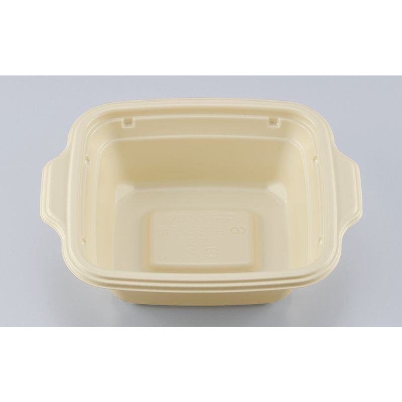 【600枚】シーピー化成 丼・重容器 BFランチ角385 ゴールド本体 00745456