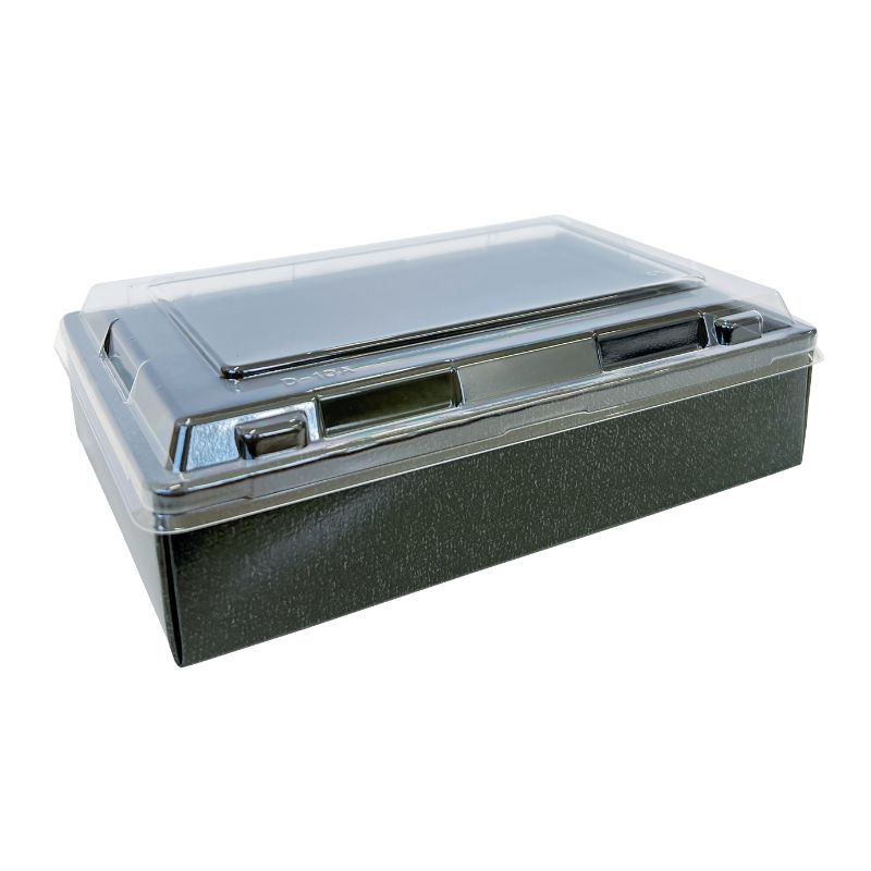 Rakuten - 【50枚】高津紙器 弁当容器(紙製) NB KC-165-中-黒 00748682 プロステ