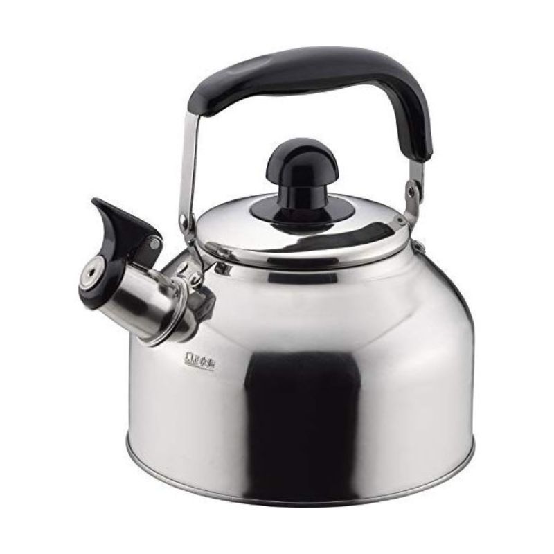 【1個】カンダ 調理用品 18-0シェリル笛吹きケトル 2.7L 00496793 プロステ