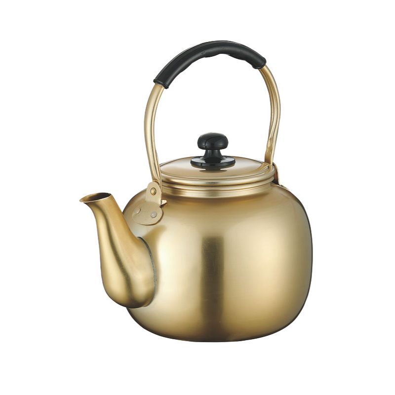 【1個】カンダ 調理用品 こづち アルマイト湯沸し 5.0L 00496835 プロステ