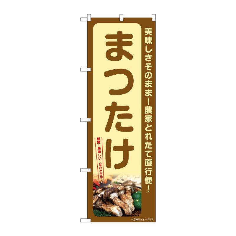 【1枚】P・O・Pプロダクツ [G] のぼり まつたけ SNB-7339 00728998 プロステ