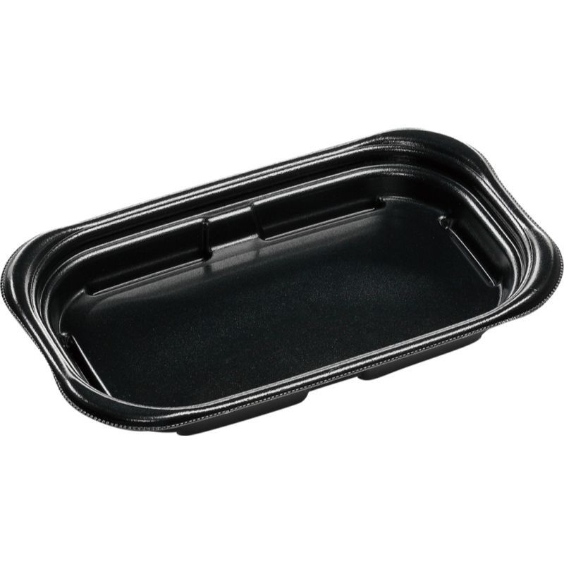 【600枚】惣菜容器 エフピコ MFP優デリ25-15(35) 黒W 00731556 プロステ