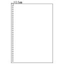 【4冊】プリンター用紙 ヒサゴ マルチプリンタ帳票(エコノミープライス) A4 白紙 30穴 2500入 BPE2049 00732272 プロステ
