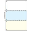 【1冊】プリンター用紙 ヒサゴ FSC(R)認証 マルチプリンタ帳票 A4カラー3面6穴 大入り 1200入 FSC2080Z 00732353 プロステ