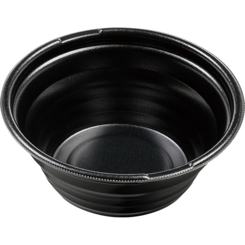 【450枚】麺・スープ容器 エフピコ MFPホット麺18(71)N黒W 00732929