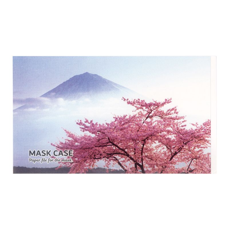 【2000枚】マスクケース 九州紙工 SUKURAマスクケース MC-5 00735321 プロステ