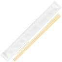 【4000膳】割箸 九州紙工 FSC完封箸白無地植林元禄箸21cm 楊枝入り 00735366 プロステ