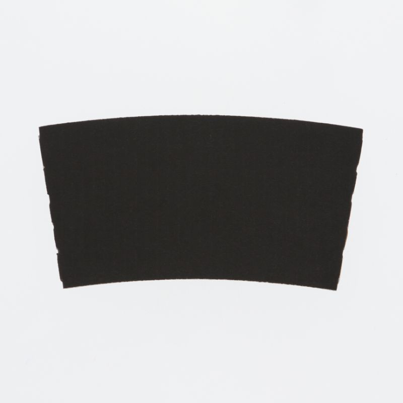 【1000枚】HEIKO(シモジマ) ドリンク用品 ヘイコーペーパーカップスリーブ 12オンス用 ブラック 00735900 プロステ