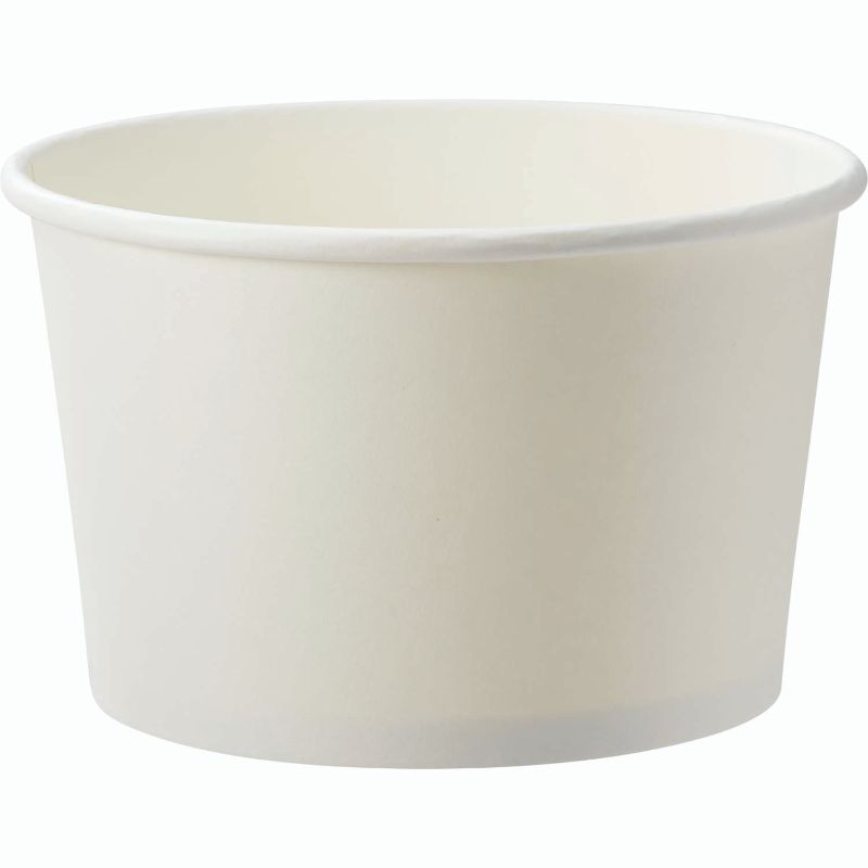 【500枚】HEIKO(シモジマ) 紙カップ 晒フードカップPP 850ml 142口径 00736051 プロステ