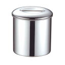 【1個】KO 18-8キッチンポット内蓋式 10cm(0.7L) 手無 カンダ 00466649 プロステ