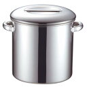【1個】KO 18-8キッチンポット内蓋式 22cm(8.3L) 手付 カンダ 00466674 プロステ
