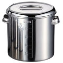 【1個】AG 18-8深型キッチンポット(目盛付) 20cm(6.2L) カンダ 00466698 プロステ